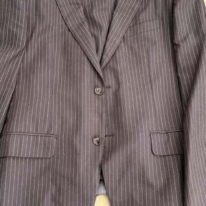 INJOY REDA Wool Pinstriped Suit 44R